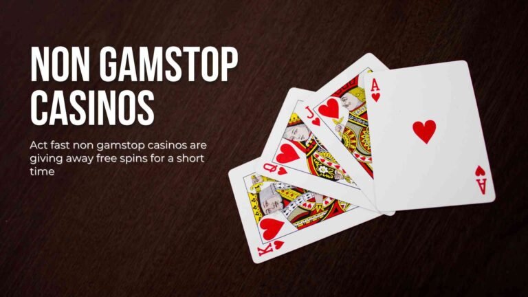 Act fast non gamstop casinos are giving away free spins for a short time