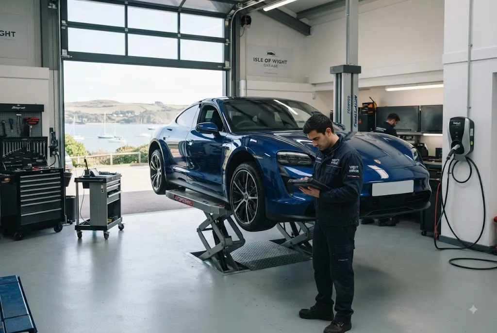 EV servicing and electric vehicle maintenance on the Isle of Wight