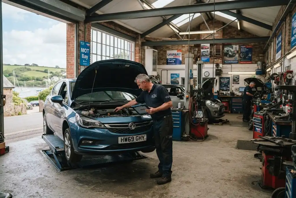 Auto service garage providing vehicle repairs and servicing on the Isle of Wight
